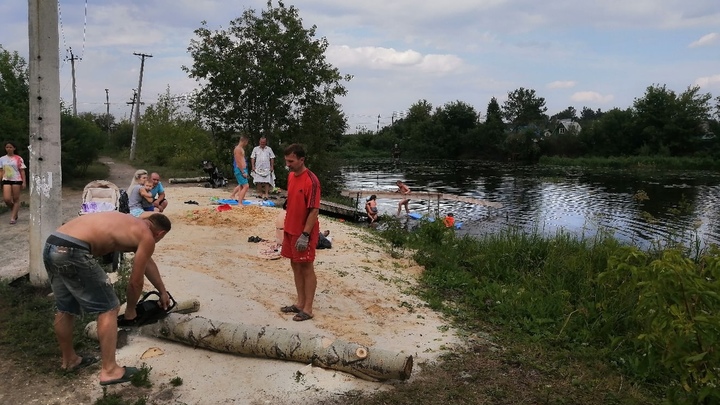 В мэрии Кургана попросили не купаться на пляже из-за бактерий