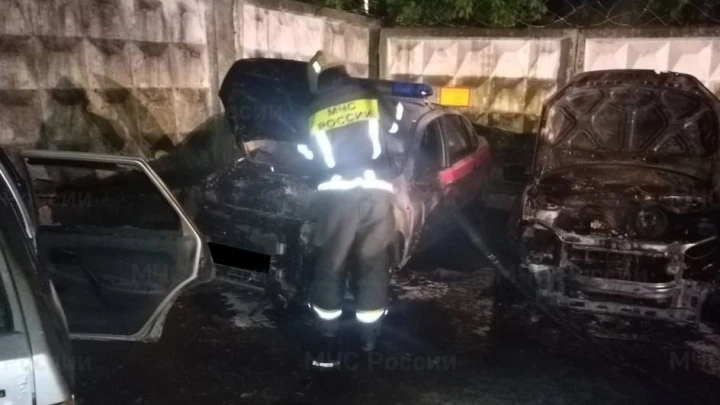 В Калуге молодая мать сожгла пять автомобилей Росгвардии