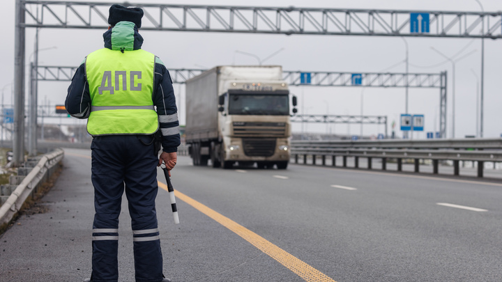 В Крыму во время рейда были остановлены два грузовика с продуктами без документов