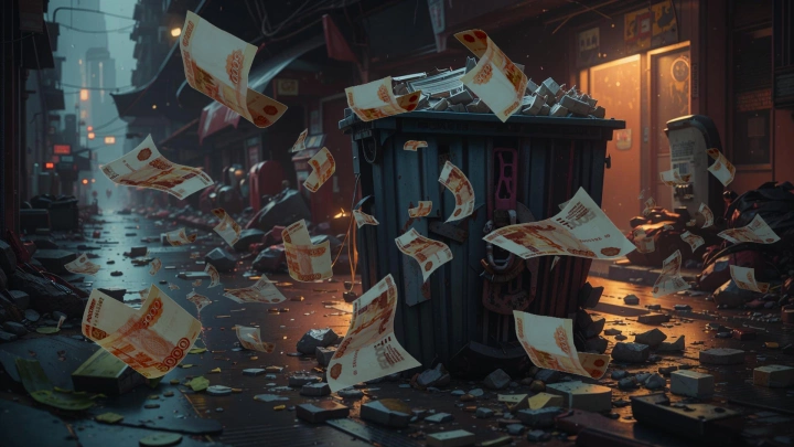 Женщина выкинула шесть миллионов наследства на свалку. Хитрые соседи золотой мусор уже потратили