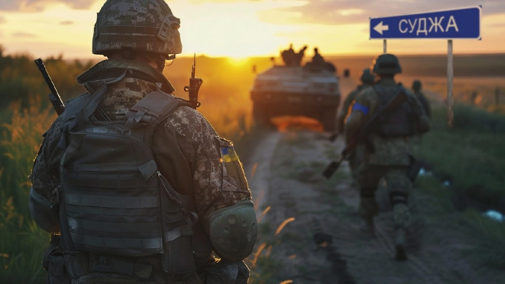 Как в тире. Операторы дронов ВС России выводят наступающую технику НАТО из строя в Курской области