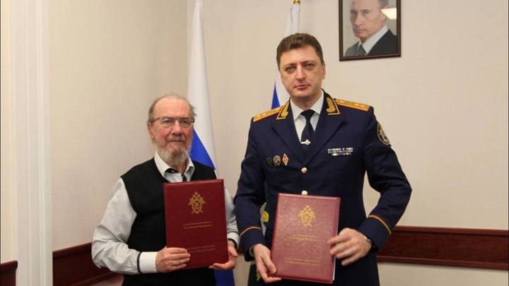 Соглашение о сотрудничестве подписали руководитель краевого СКР Андрей Маслов и Виктор Захарченко