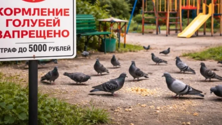 Юрист Асабина: кормление голубей во дворе дома может грозить штрафом до 3 тысяч рублей
