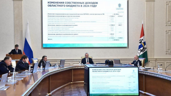 Проект бюджета на 2024 год приняли в правительстве Новосибирской области