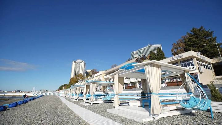 Пляжи Сочи будут сдавать в аренду на 7 лет