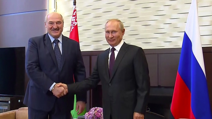 Рабочий обед Лукашенко и Путина плавно перешёл в ужин