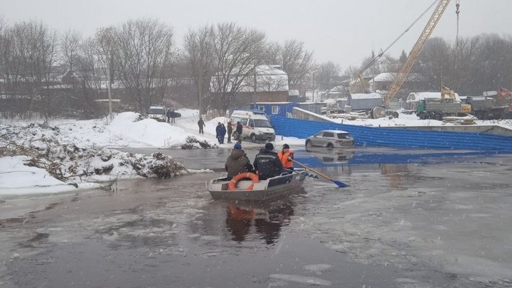 Спасены ещё пять рыбаков со льда на Волге в Нижегородской области