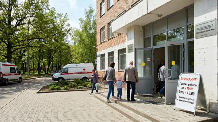 Как будут работать больницы Подмосковья в майские праздники