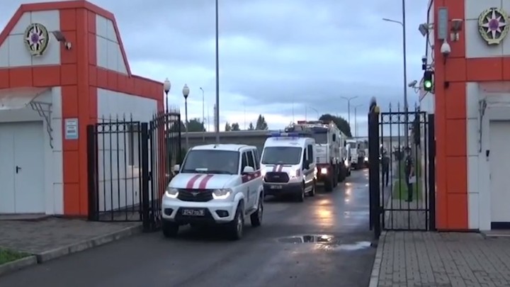 Из Ростовской области в Крым отбыл второй эшелон спасателей