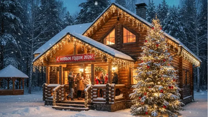 Новый год в коттеджах Подмосковья оказался в два раза дороже отдыха за рубежом