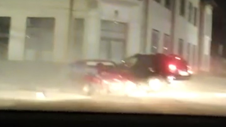 Погоня ДПС за лихачом в Азове попала на видео и закончилась ДТП с шестью пострадавшими