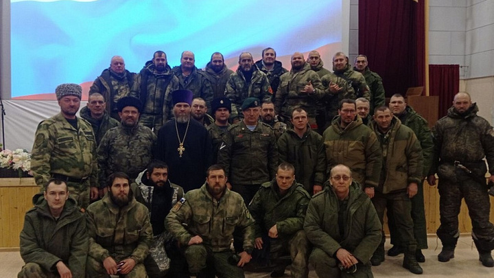 Казакам-героям из отряда Кубань вручили награды