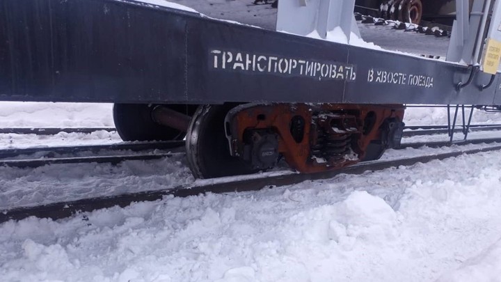 В Кинешме 17 января сошли с рельсов вагоны снегоуборочного поезда