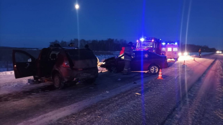 Выскочила на встречку: в ДТП под Челябинском погибли два человека