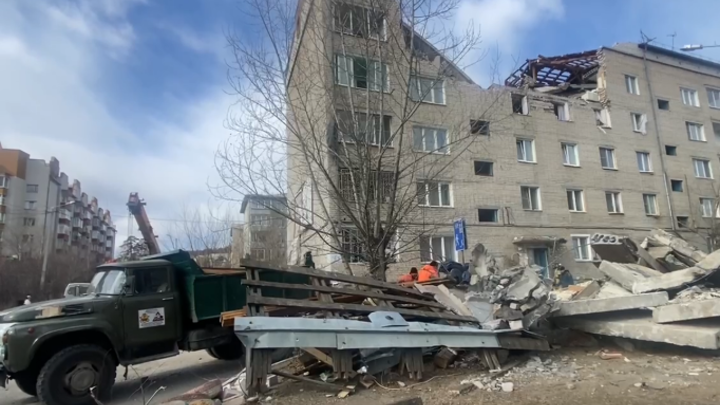 Глава Ингодинского района попросил добровольцев помочь с уборкой на месте взрыва газа в Чите