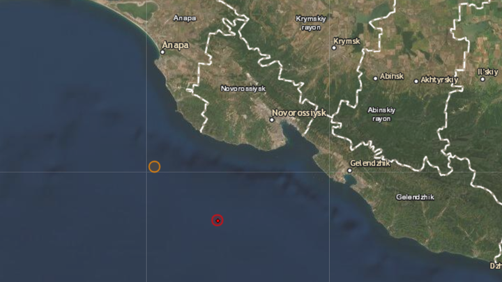 Под Новороссийском снова произошло землетрясение