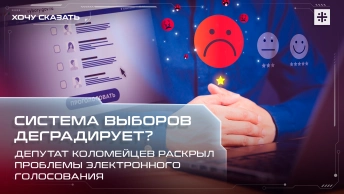 Система выборов деградирует? Депутат Коломейцев раскрыл проблемы электронного голосования