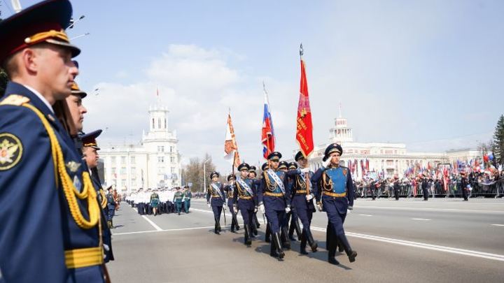 Торжественные парады в честь Дня Победы пройдут в Кемерове и Новокузнецке