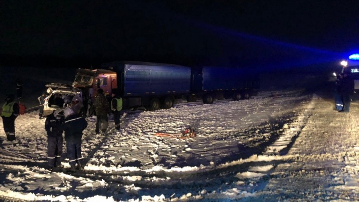 Семья с детьми из Челябинска попала в смертельное в ДТП