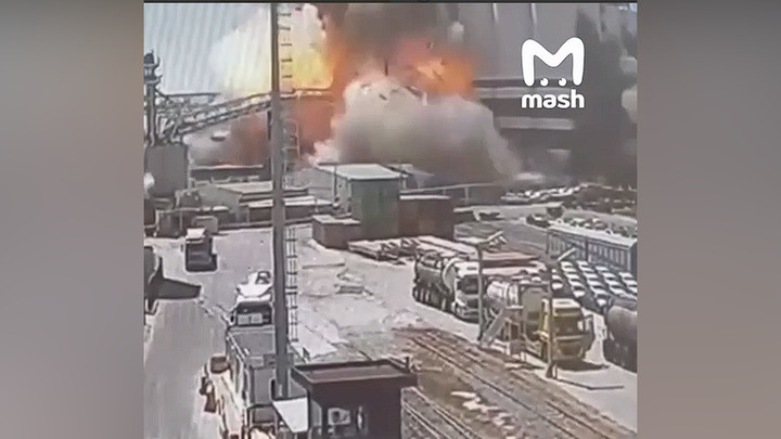 В турецком порту Дериндже во время погрузки зерна прогремел взрыв