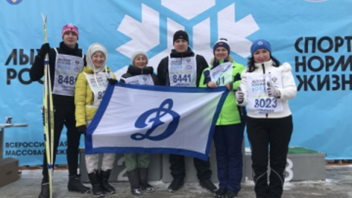 Тольяттинские полицейские и общественники присоединились к Лыжне России