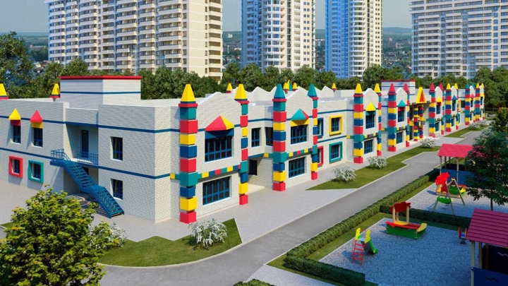 В Краснодаре начали строить самый большой детский сад