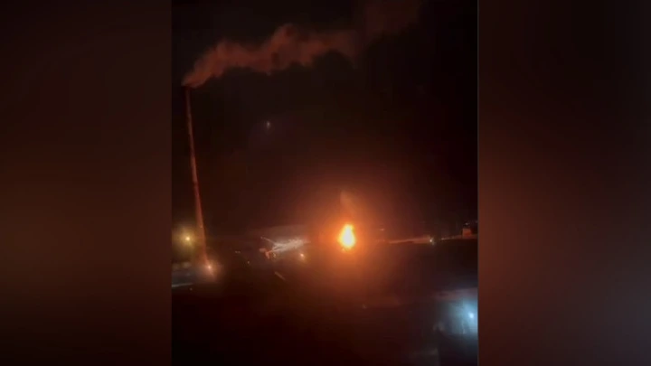 Атака дронов на Орёл 31 октября: удар по ТЭЦ, видео