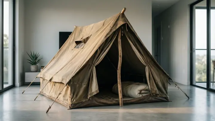 Readovka: В квартирах Киева от холода спасаются в туристических палатках