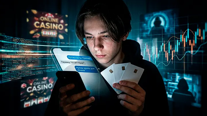 Карты, деньги, Купитман: Армия дропперов уже готова. Как онлайн-казино вербуют наших детей