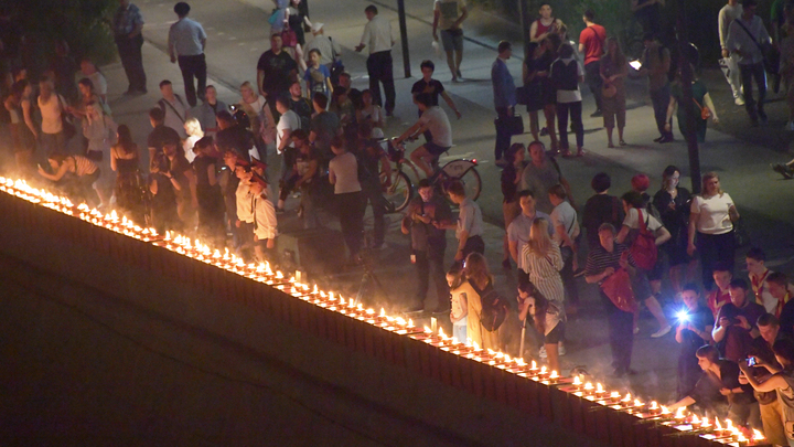 В Подмосковье зажгли 160 тысяч свечей в память о погибших в Великой Отечественной войне