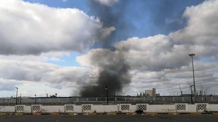 Украинская диверсия? Загорелся турецкий корабль у Мариуполя