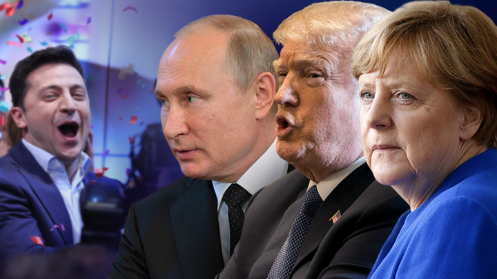 Трамп, Путин или Меркель... Кого выберет Зеленский?