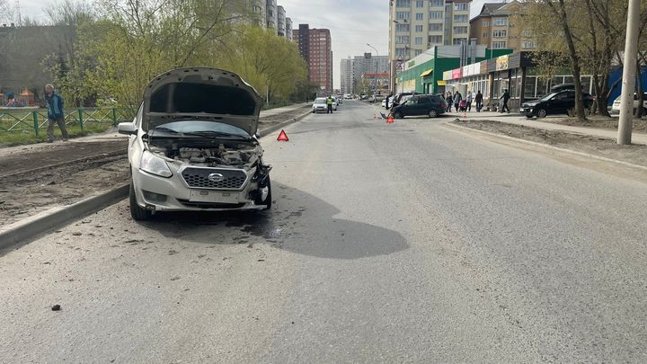 Двое детей пострадали в ДТП в Ленинском районе Новосибирска
