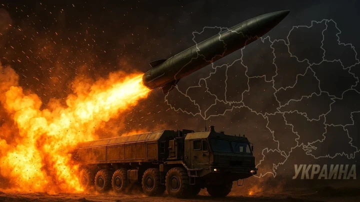 Ой-ой-ой!: Искандеры трясли Киев всю ночь. Уничтожены неприкасаемые цели - в труху. Первые кадры - огненная вспышка в небе и гриб