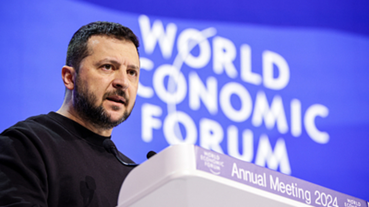 Зеленский словил знатную оплеуху в Давосе. Начал оправдываться и зарылся ещё глубже