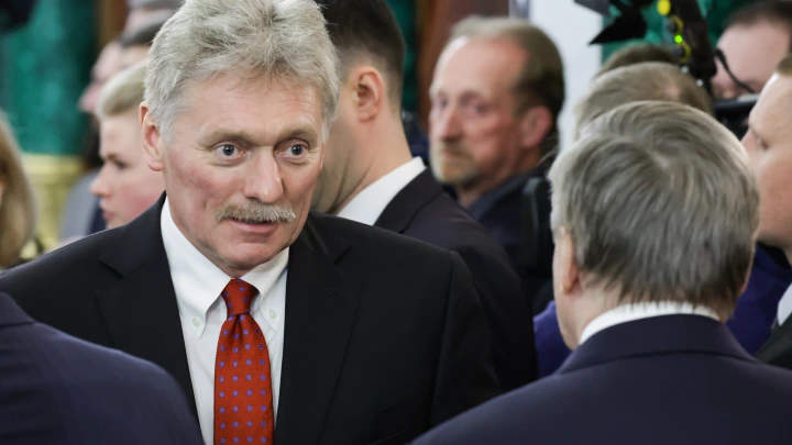 Песков объяснил рассинхрон звука на записи совещания Путина в Курской области