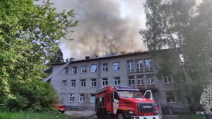 В Новосибирске корпус ЦКБ восстановят после пожара за два месяца