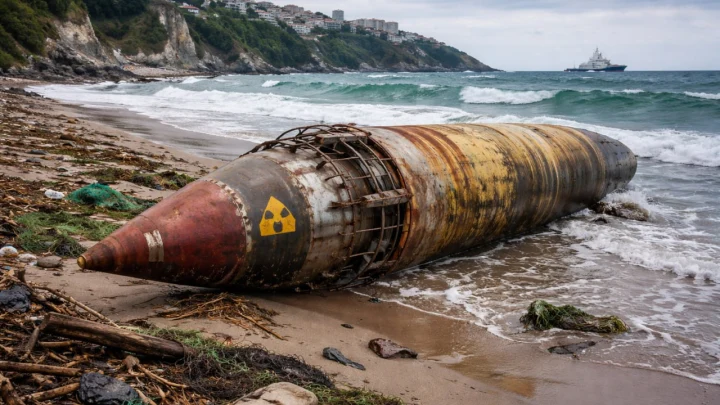 IHA: боеголовку от ракеты выбросило к берегу Черного моря недалеко от Стамбула