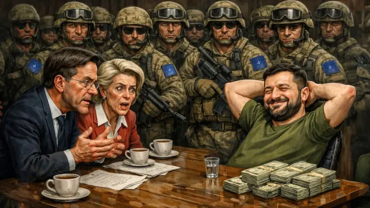 Novosti: Зеленский ведет себя, как победитель, но капитуляция Украины «все более вероятна»