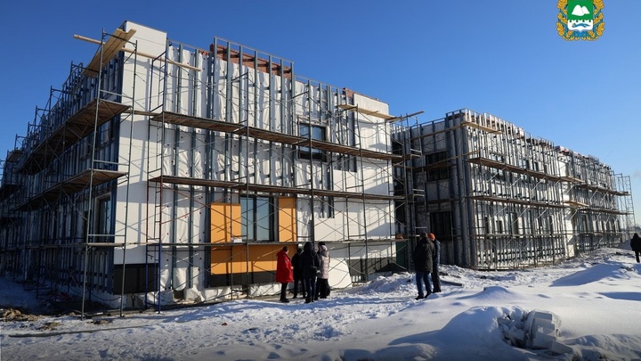 5 новых детских садов строят в Курганской области