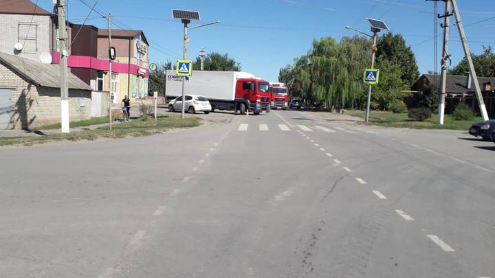 В Ростовской области фура сбила пожилую велосипедистку