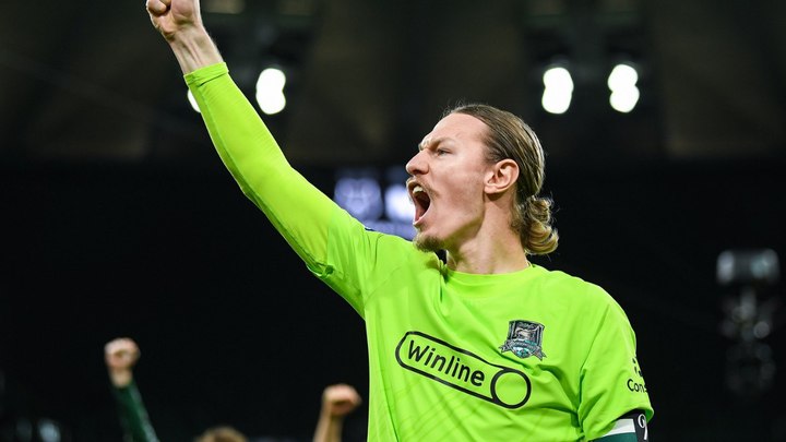 Матвей Сафонов признан лучшим игроком ФК Краснодар за два последних месяца