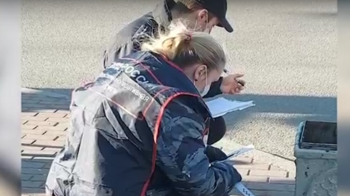 В Петербурге на двухлетнего мальчика упал кусок лепнины с дома, малыш в больнице
