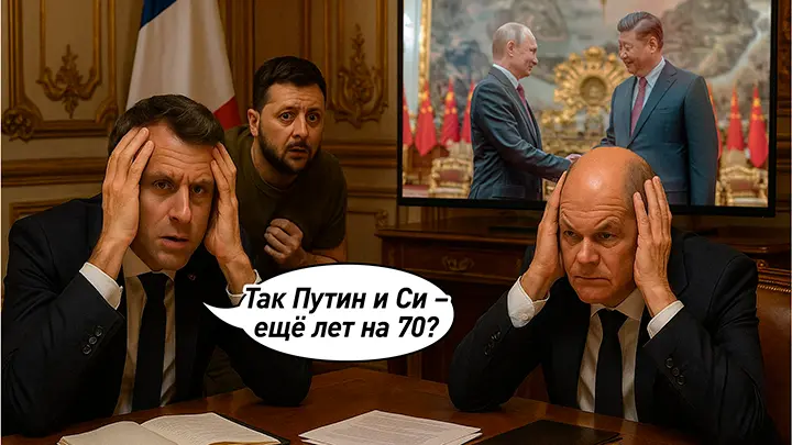 Запад вздрогнул: Путин будет править ещё 80 лет. В Сеть утёк разговор лидеров России и Китая не для прессы