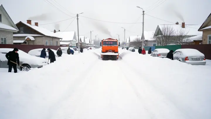 Увезут вместе с сугробом: в Подмосковье начали эвакуировать подснежники