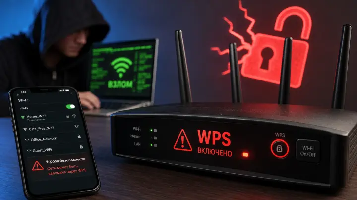 Эксперты призвали немедленно отключить WPS на роутере, иначе вашу сеть взломают