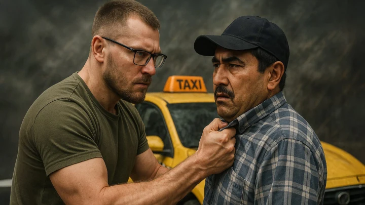 Помните, таксист вымогал деньги у жены бойца СВО? Расплата настигла быстро. Даже лицо заблюрили