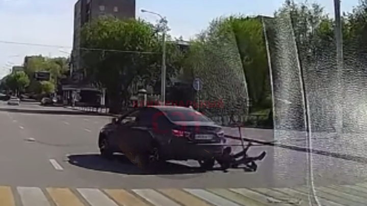 В Магнитогорске снова сбили самокатчика. ГИБДД ищет свидетелей