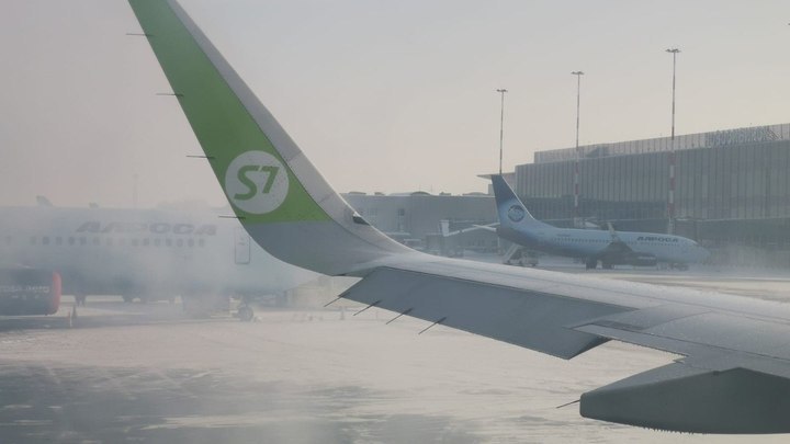 Самолёт S7 отстранили от полётов после экстренной посадки в Новосибирске