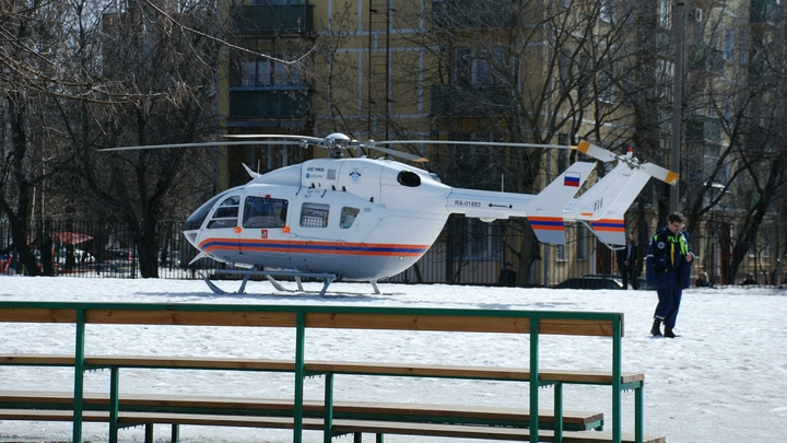 В 40-й больнице в Сестрорецке открыли вертолетную площадку, чтобы обеспечить «золотой час»